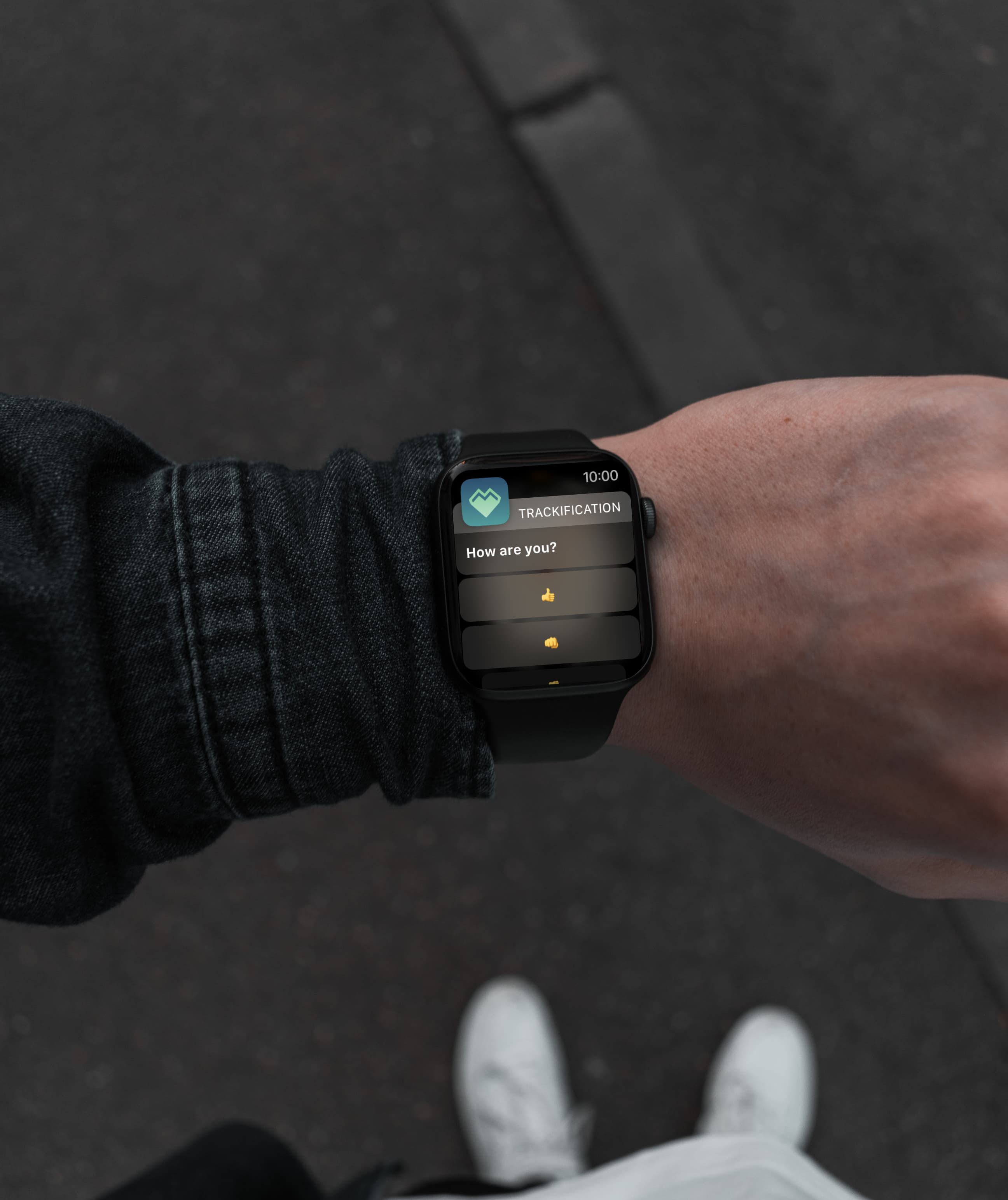 Notification with responses example on Apple Watch